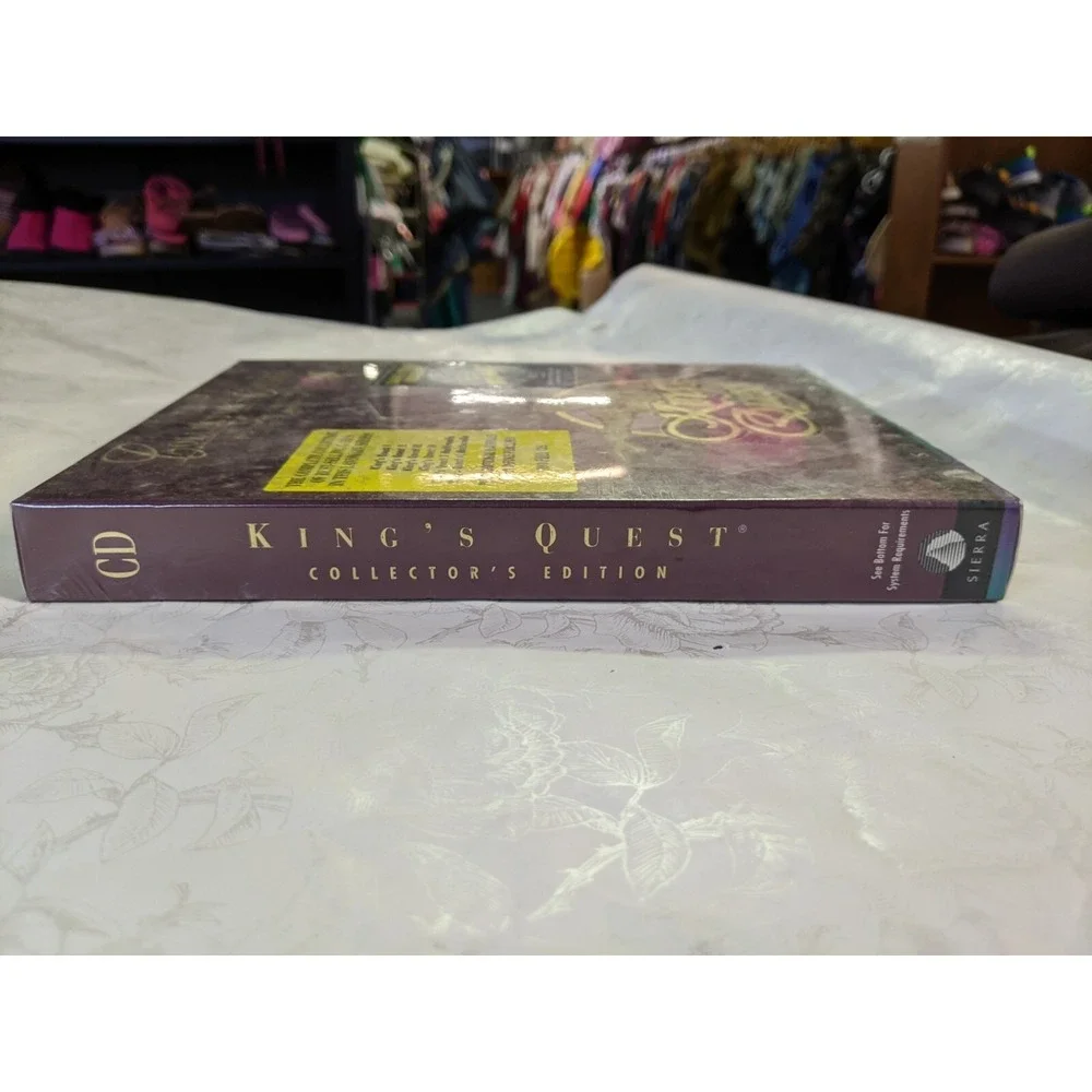 King's Quest: Collector's Edition Sierra Factory Sealed Big Box PC vintage Rare